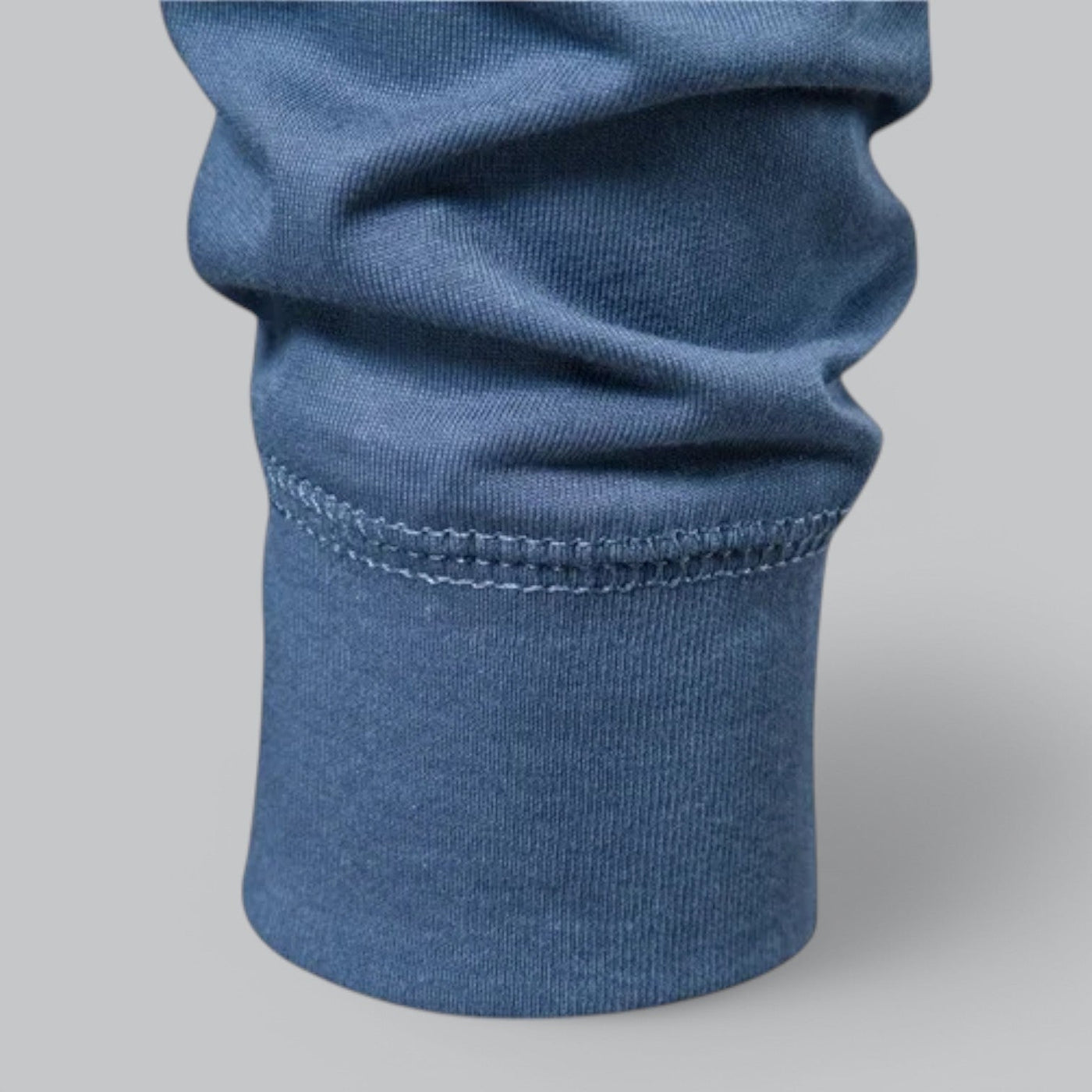 Gerwin – Men's Long Sleeve Henley T-Shirt in Piqué Cotton