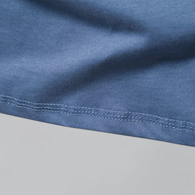 Gerwin – Men's Long Sleeve Henley T-Shirt in Piqué Cotton
